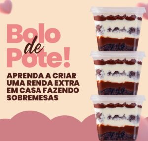 bolo de pote lucrativo