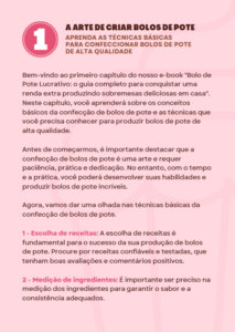 como ter bolo de pote lucrativo